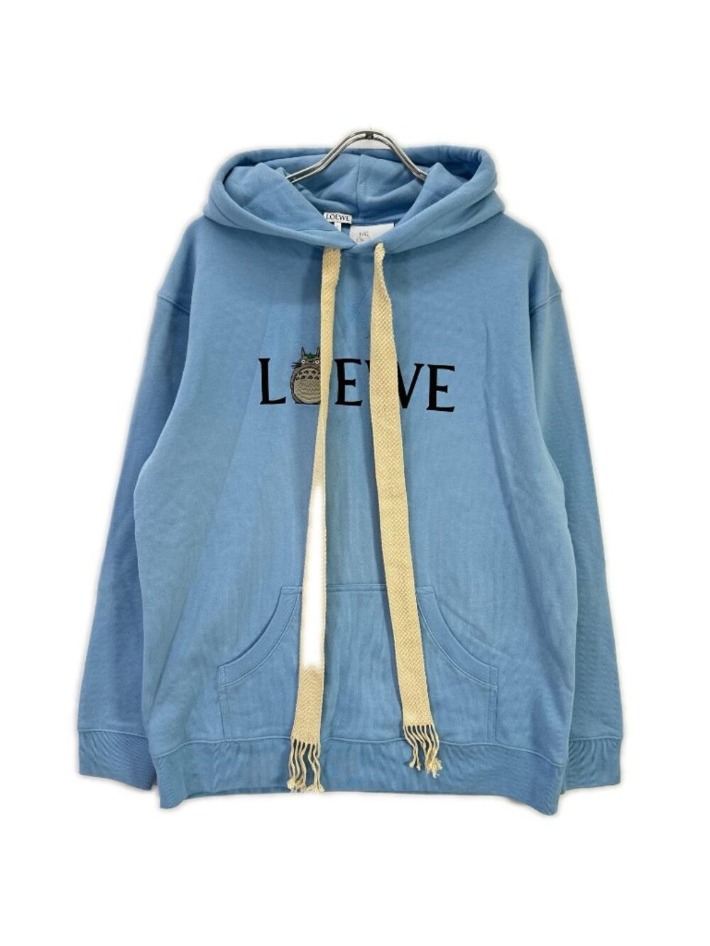 Loewe Studio Ghibli My Neighbor Light Blue Front Print Hoodie XS